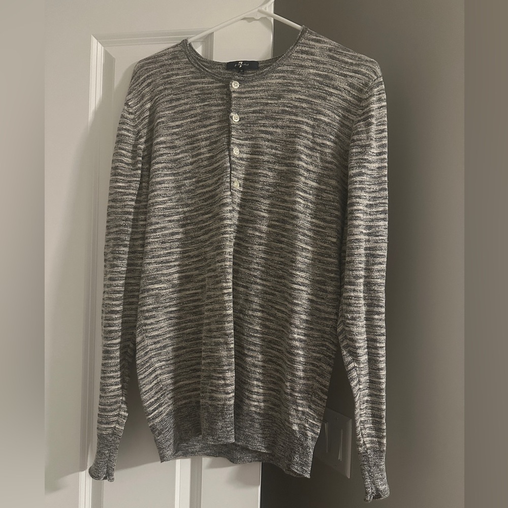 7 for all mankind button shirt size Medium